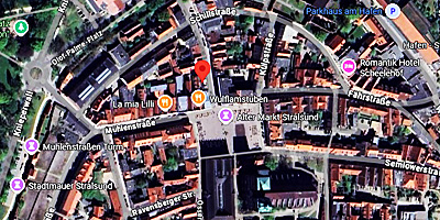 Karte mit Knieperstrasse 20a